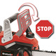 Einhell Пила ланцюгова GE-LC 36/35 Li-Solo, PXC, акум., безщіткова, шина 35см, 15м/с, 3.79кг, (без АКБ та ЗП)