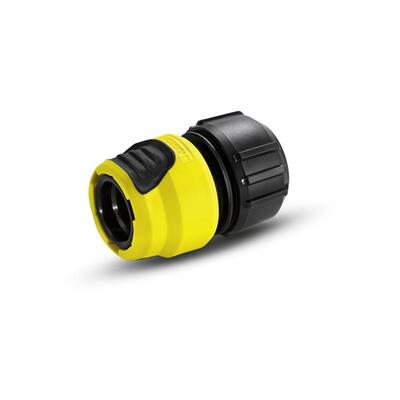 Коннектор для шланга Karcher "Plus", 1/2"-5/8"-3/4", универсальный с аквастопом.