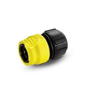 Коннектор для шланга Karcher, 1/2"-5/8"-3/4", б/упак, универсальный с аквастопом.