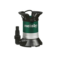 Насос дренажный для чистой воды Metabo TP 6600, 250 Вт, 6.6 куб/час, высота подачи 6 м, погружение до 5 м, 5.3 кг