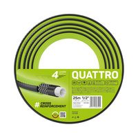 Шланг садовый Cellfast QUATTRO, 1/2&#39;, 25м, 4 слоя, до 20 бар, -10…+50°C