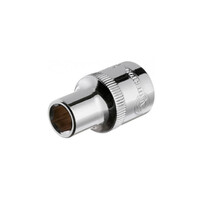 Голівка шестигранна 1/2" 9мм x 38мм CrV INTERTOOL ET-0009