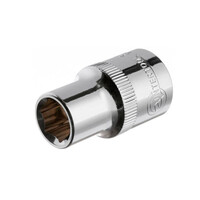 Голівка шестигранна 1/2" 11мм x 38мм CrV INTERTOOL ET-0011