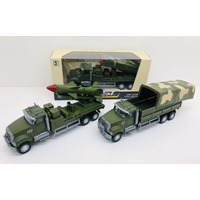 Іграшка DIY TOYS Машинка військова техніка метал, в асорт (CJ-2155535)