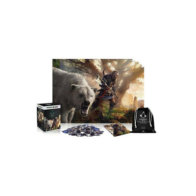 Пазл Assassins Creed Valhalla: Eivor & Polar Bear Puzzles 1000 ел.