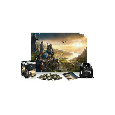 Пазл Assassins Creed Valhalla: Vista of England puzzles 1000 эл.