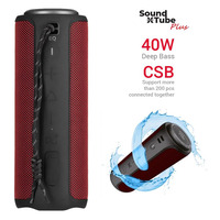 2E Акустична система SoundXTube Plus TWS, MP3, Wireless, Waterproof Red