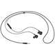 Samsung Ведущая гарнитура 3.5mm Earphones (IA500) Black