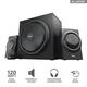 Trust Акустическая система (Колонки) 2.1 Yuri Speaker Set, BLACK