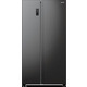 Холодильник SBS Gorenje, 179х67х92см, 2 двери, 356(191)л, А++, NF+, Инв., Зона св-ти, Снаруж. Диспл, черный