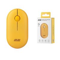 Миша бездротова 2E MF300 Silent WL BT Sunny yellow (2E-MF300WYW)