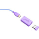 Cherry Xtrfy Миша M8 WIRELESS Frosty Purple