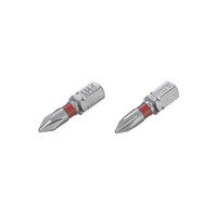 Комплект отверточних насадок PH1 1/4 "* 25мм, S2, уп. 2 од., STORM INTERTOOL VT-0217