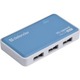 Комп.Аксесуари DEFENDER Хаб 4xUSB 2.0 QUADRO POWER+Adapter 220v