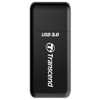 Transcend м  USB 3.0 microSD/SD Black