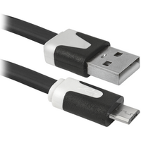 КабельDEFENDER USB08-03P USB 2.0 AM-MicroBM 1.0м, пакет