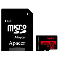 Карта пам`ятi MicroSDHC 32GB UHS-I Class 10 Apacer + SD adapter (AP32GMCSH10U5-R)