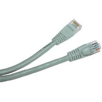 Патч-корд RJ45, 568A/B, UTP, PowerCat 6, LSZH, 0.5m, Сірий, MOLEX