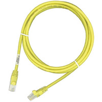 Патч-корд RJ45, 568A/B, UTP, PowerCat 5e, LSZH 2м, Жовтий, MOLEX