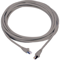 Патч-корд RJ45, 568A/B, FTP, PowerCat 6, LSZH, 1 м, Сірий, MOLEX