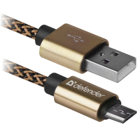 КабельDefender USB08-03T USB(AM)-MicroBM 1.0m, Gold (87800)