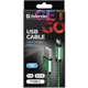 Кабель Defender USB09-03T PRO USB(AM)-C Type, 1m Green (87816)