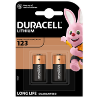 Батарейка Duracell DL 123 2 шт.