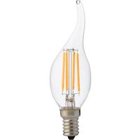 Светодиодная лампа "Filament flame - 6" 6W свеча на ветру Е14 2700К