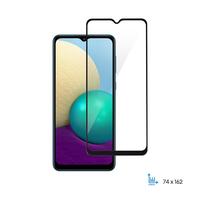 2E Захисне скло Basic для Samsung Galaxy A02(A022), 2.5D FCFG, black border