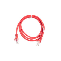 Патч-корд 2E Cat 5e, UTP, RJ45, 26AWG ,7/0.16 CCA, 1.20 m, PVC, Red