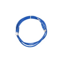 Патч-корд 2E Cat 5e, UTP, RJ45, 26AWG ,7/0.16 CCA, 1.50 m, PVC, Blue