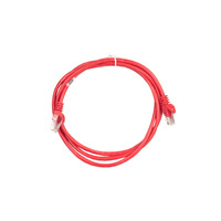 Патч-корд 2E Cat 5e, UTP, RJ45, 26AWG ,7/0.16 CCA, 1.50 m, PVC, Red