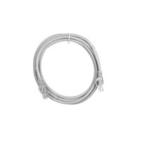 патч-корди 2E Cat 5e, UTP, RJ45, 26AWG ,7/0.16 CCA, 2.20 m, PVC, Grey