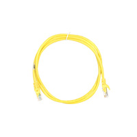 Патч-корд 2E Cat 5e, UTP, RJ45, 26AWG ,7/0.16 Cu, 1.20 m, PVC, Yellow