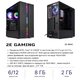 ПК 2E Complex Gaming Intel i5-12400F, 8Gb, F256GB+1TB, NVD1030-2, H610, G2107, 500W, Win11