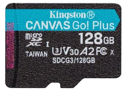 Kingston Canvas Go! Plus microSD [SDCG3/128GB] SDCG3/128GB фото