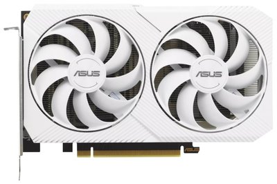 ASUS Відеокарта GeForce RTX 3060 8GB GDDR6 DUAL OC WHITE DUAL-RTX3060-O8G-WHITE 90YV0GB7-M0NA00 фото