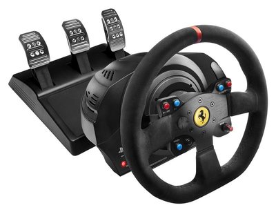 Thrustmaster Кермо і педалі для PC/PS4®/PS3® T300 Ferrari Integral RW Alcantara edition 4160652 фото
