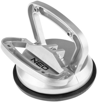 Neo Tools Присоска вакуумна, для скла, одинарна, алюмінієвий корпус, діаметр 120 мм, 50 кг 56-801 фото