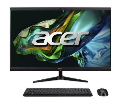 Персональний комп'ютер моноблок Acer Aspire C24-1800 23.8" FHD, Intel i5-1335U, 16GB, F512GB, UMA, WiFi, кл+м, без ОС, чорний DQ.BKMME.00K фото