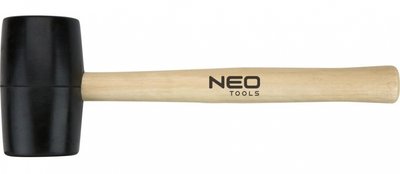 Neo Tools 25-061 Киянка гумова 50 мм, 340 г, рукоятка дерев'яна 25-061 фото