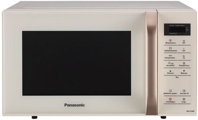 Panasonic Мікрохвильова піч, 20л, 800Вт, дисплей, графіт NN-ST35MKZPE фото