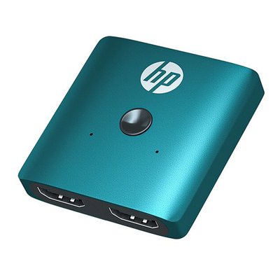 Сплітер HP HDMI 2.0 UHD 4K/30Hz 3D, HDCP,1080P 2in 1out Блакитний DHC--HD01v фото