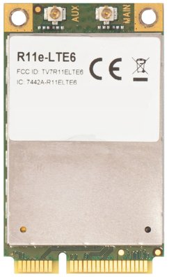 MikroTiK LTE-модуль R11e-LTE6 miniPCi-e R11E-LTE6 фото