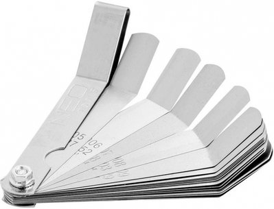 Neo Tools Щупи вимірювальні, набір 16 пластин, 0.127 - 0.508 мм 11-192 фото