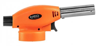 Neo Tools 20-025 Газовий пальник, п'єзозапалювання, робоча температура 1300 °C, 80 г/год 20-025 фото