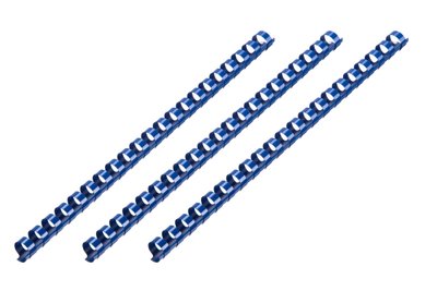 2E Пластикові пружини для біндера, 19мм, сині, 100шт 2E-PL19-100CY фото