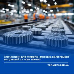 Запчастини для тримерів і мотокіс: коли ремонт вигідніший за нову техніку