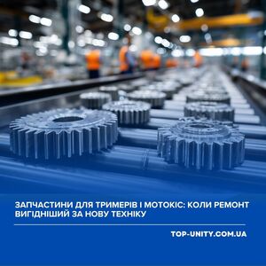 Запчастини для тримерів і мотокіс: коли ремонт вигідніший за нову техніку