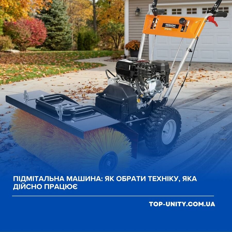 Подметальная машина: как выбрать действительно действующую технику